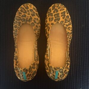 Tieks Leopard Print Flats